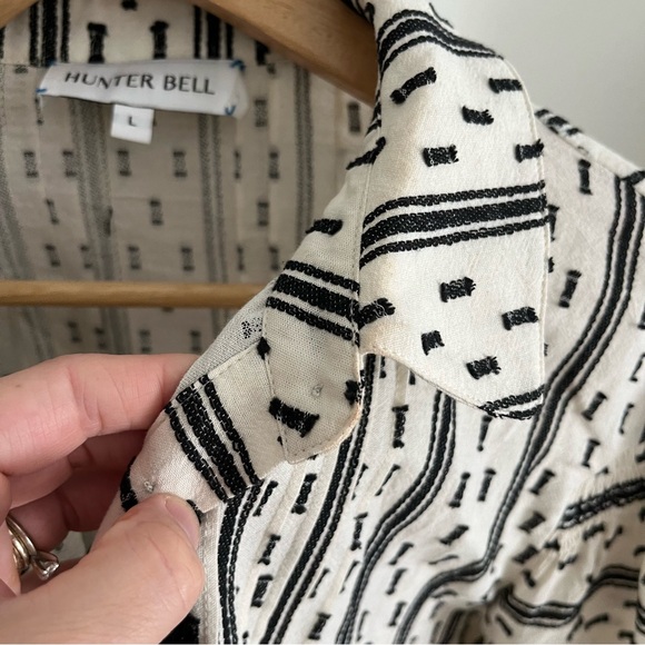 FULL SET | HUNTER BELL Ezra Fringe Top + Helene Clip Dot Shorts - Picture 10 of 16